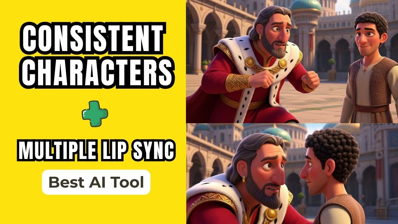 How I Create AI Videos With Consistent AI Characters — FREE Tool & Lip ...