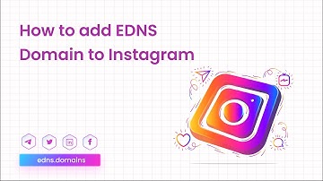 How to add EDNS Domain to Instagram