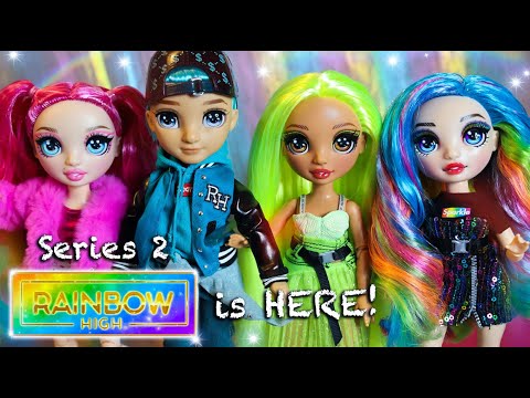 Rainbow High Series 2 REVIEW of NEW DOLLS: Stella Monroe, River Kendall ...