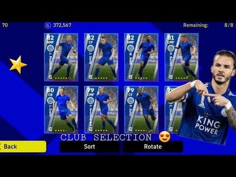 Leicester Club Selection Is Here New Packs Efootball 23 Mobile Youtube