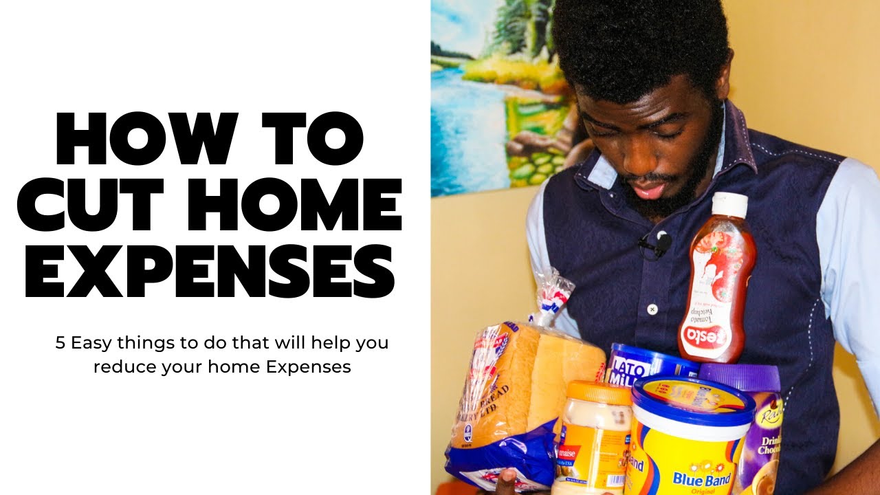 How To CUT Home Expenses 5 Easy Ways YouTube