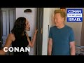 Conan Invites Himself To Gal Gadot's Apartment  - CONAN on TBS