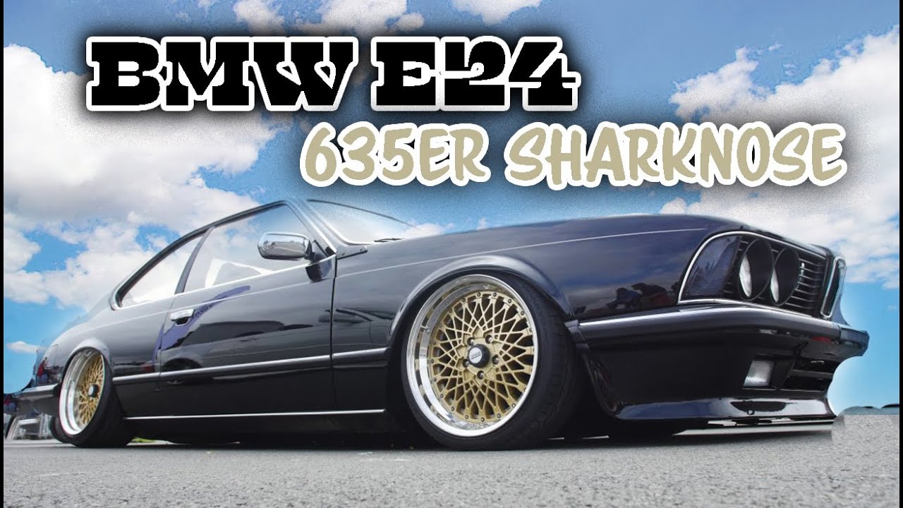 BMW E24 Tuning - 635er Sharknose @ Syndikat Asphaltfieber 2019 [HD] 