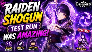 Is Raiden Shogun STILL Unstoppable! ⚡ Test Run & Showcase | Genshin Impact 