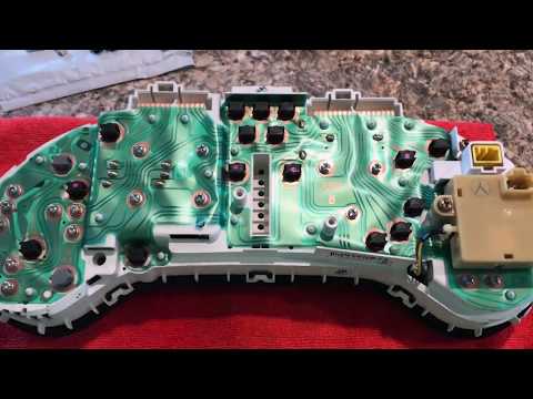 Honda Del Sol Instrument Cluster LED install - OldSols Vlog #4