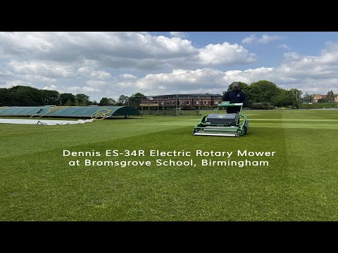 Dennis ES34R Electric Rotory Mower at Bromsgrove School