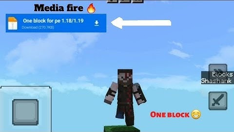 How to download one block [1.18/1.19] | minecraft pe - 100% Working