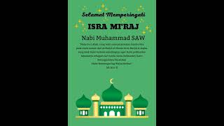 Isra Mi'raj Nabi Muhammad SAW, Ucapan selamat memperingati #isramiraj