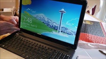 Laptop screen replacement / How to replace laptop screen on Gateway NE56R41u laptop