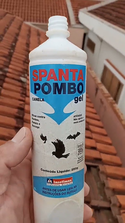 como afastar pombos no telhado