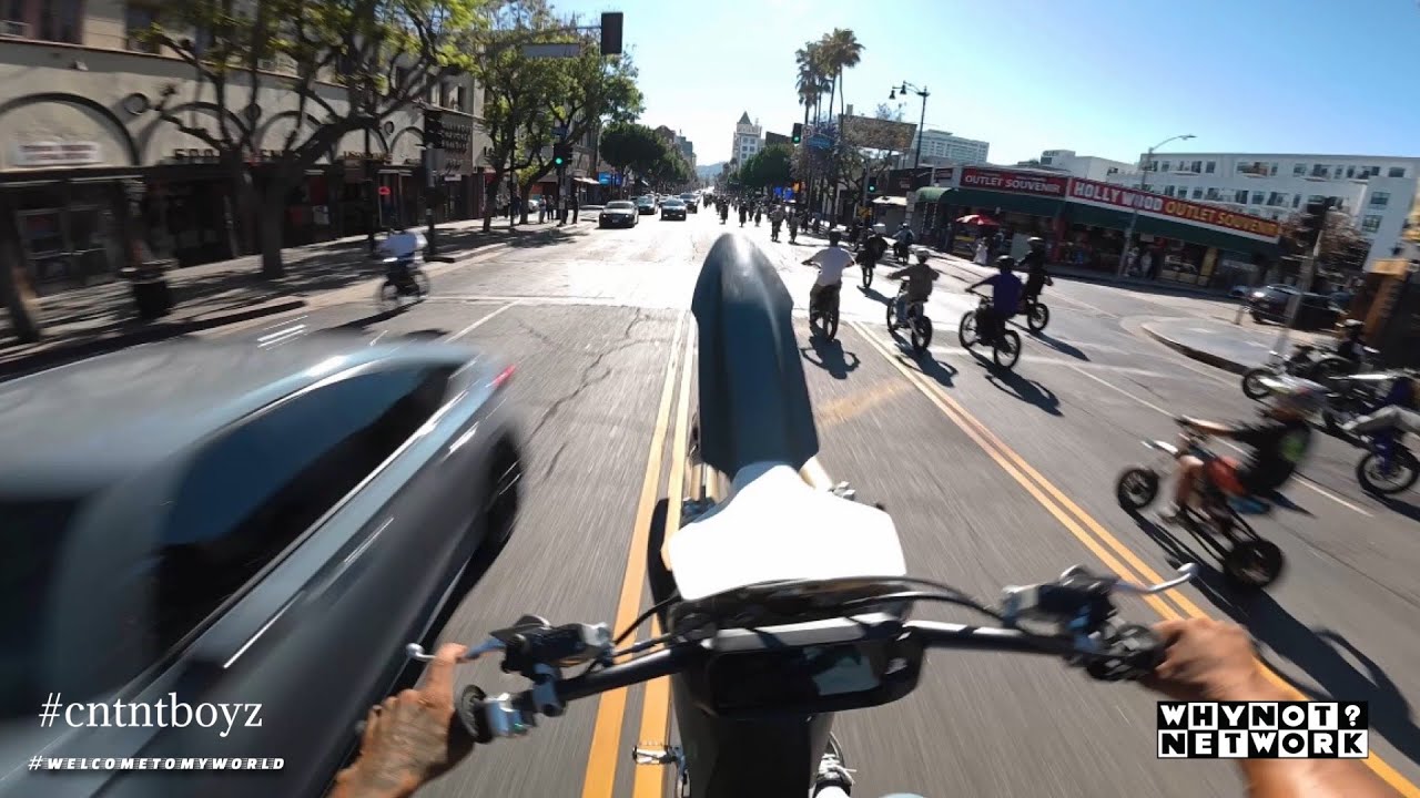 Took my Stark Varg to the LA MEGARIDE