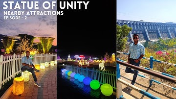 Statue of Unity Ep-2 | Jungle Safari | Unity Glow Garden | Sardar Sarovar Dam & Valley of Flowers