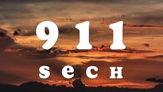 Sech - 911 (Letra/Lyrics) HD