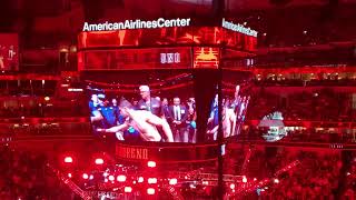 Brandon Moreno walkout/entrance live at UFC 277 American Airlines Center.