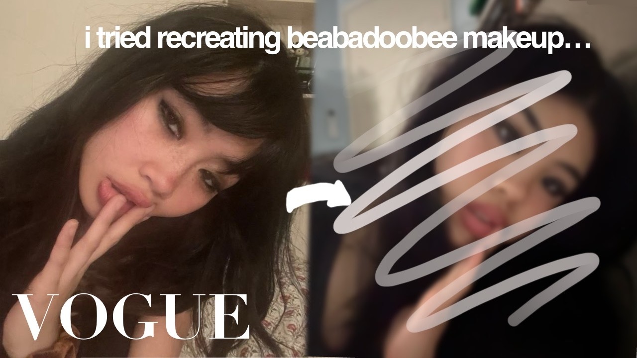 TRYING BEABADOOBEE MAKEUP FOR THE FIRST TIME... (celebrity lookalike)