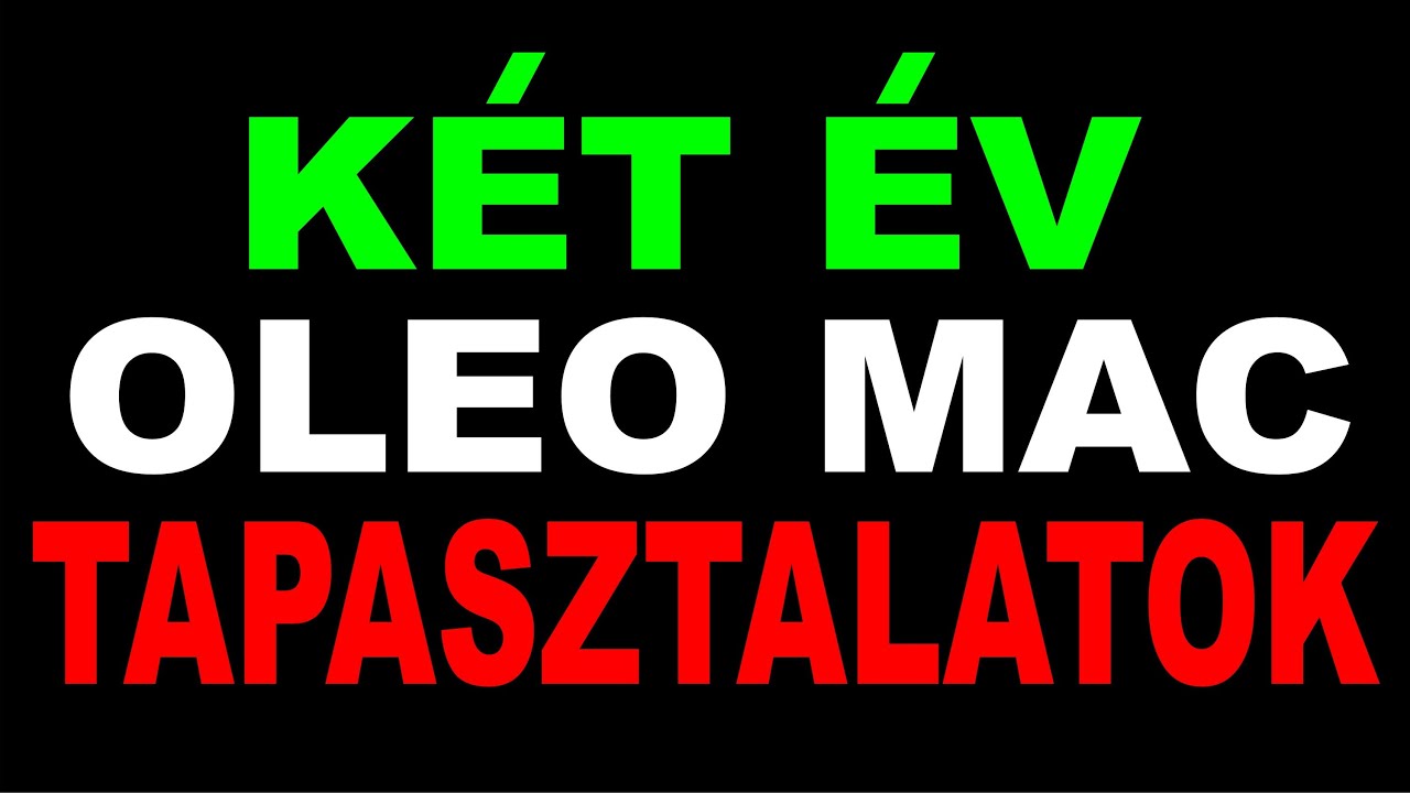 Oleo Mac GSH 560 tapasztalataim plusz garancia.