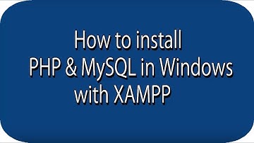 How to Install XAMPP in Windows 7/8/8.1/10