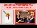 WOODEN SPOONS | Homemade Italian Meatballs