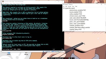 Installasi dan konfigurasi  ftp server with vsftpd (ubuntu server)