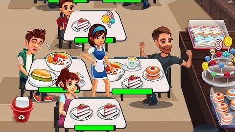 Cooking Cafe - Food Chef All Levels Gameplay Walkthrough Part 7 (Android/iOS)