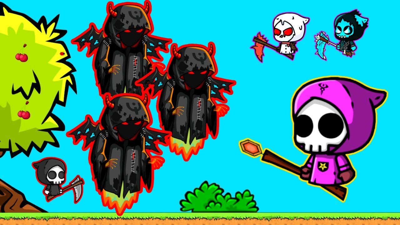 Wizard And King Justice Reaper And The Boss (EvoWorld.io) 