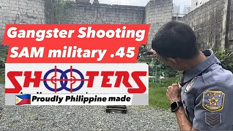 SAM Military 1911 .45 Gangster Style shooting with CoricsMan (BJMP)