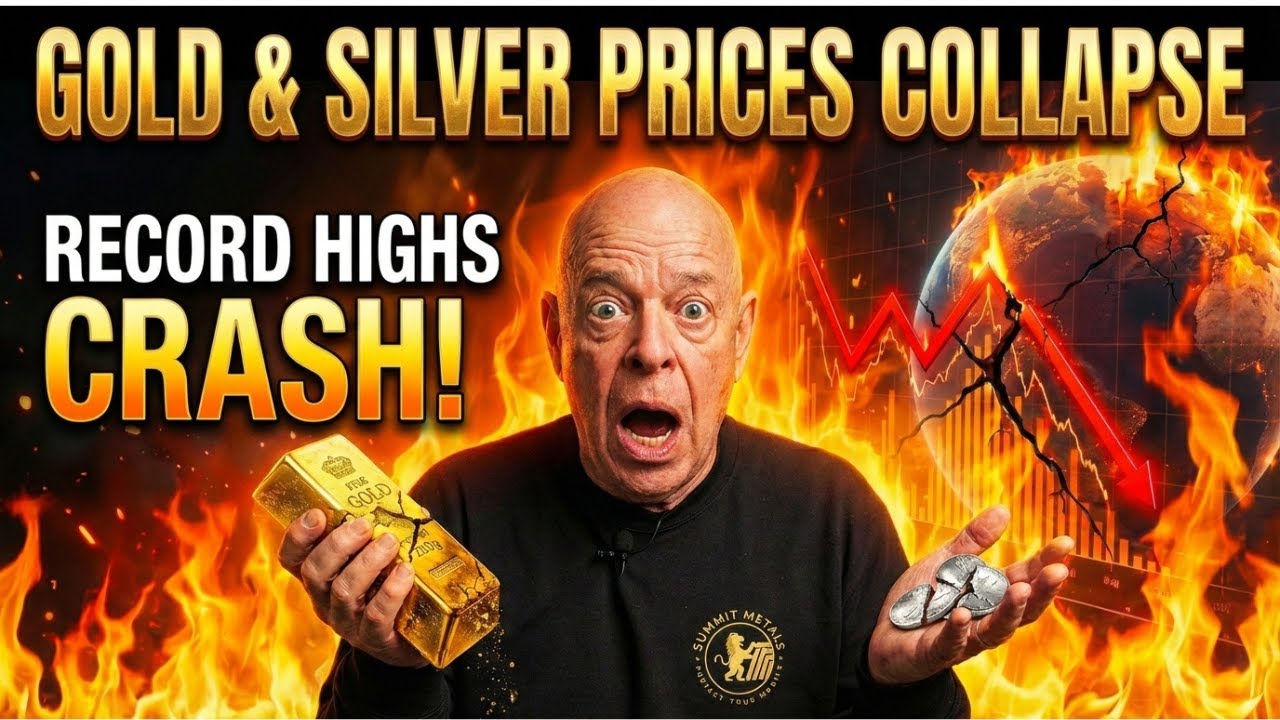Gold and Silver Prices Collapse After Hitting Record Highs - YouTube