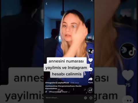 Cemre Solmaz annesini numarası yayılmış ve Instagram hesabı çalınmış