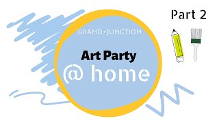 Art Party_ 2. Poly block printing