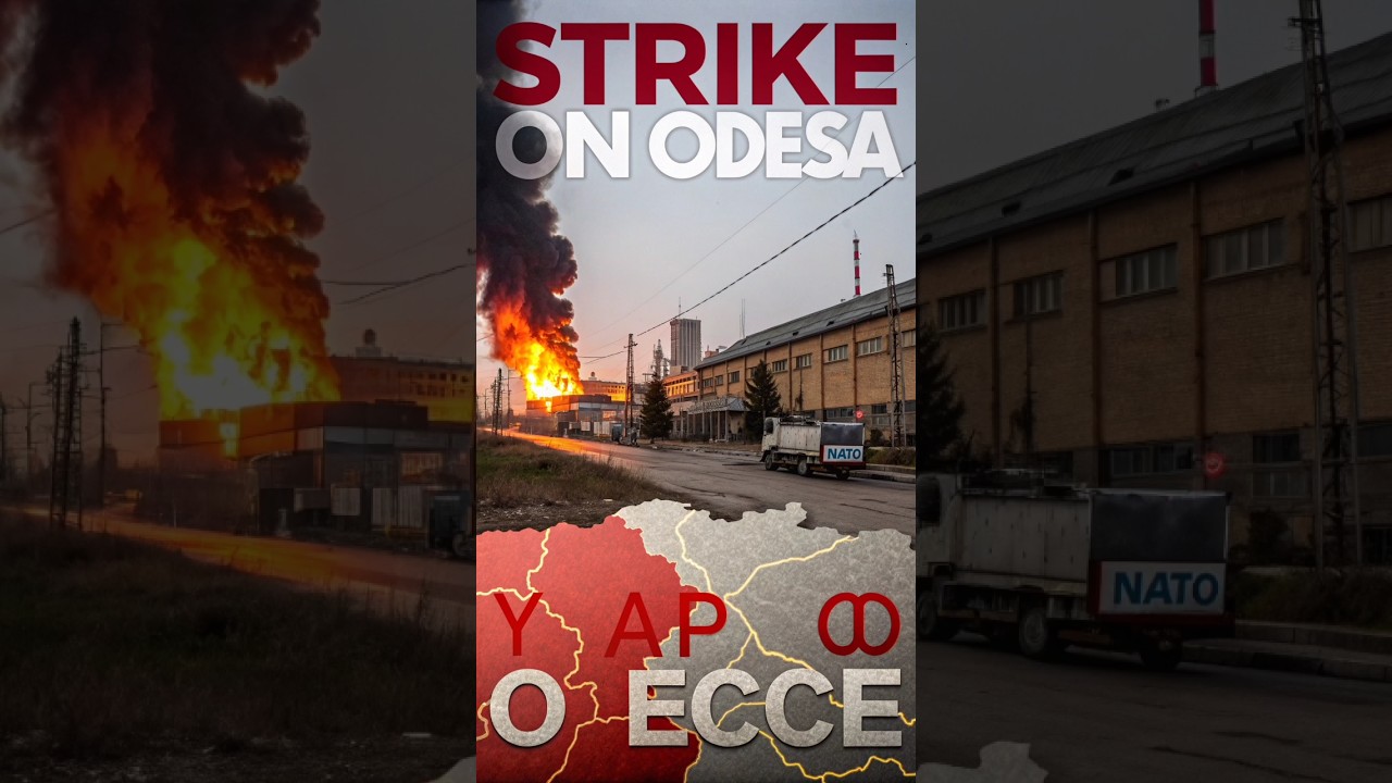 "⚡ Россия наносит удар по Одессе | Взрывы на Дунае у границы с Румынией" 