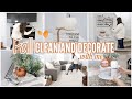 FALL CLEAN AND DECORATE WITH ME 2019 // CLEANING MOTIVATION  // FALL HOME TOUR // Simply Allie