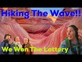 Incredible utah hiking winning  lottery tickets for my bucketlist hikethe wave