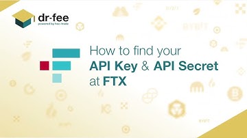 How to find your API Key & Secret at FTX (Tutorial October 2022)