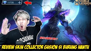 REVIEW SKIN COLLECTOR GUSION NIGHT OWL AUTO SEREPET BOY ! - Mobile legends