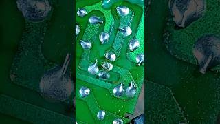 resoldering tin #tips #pcb #soldering #electronic