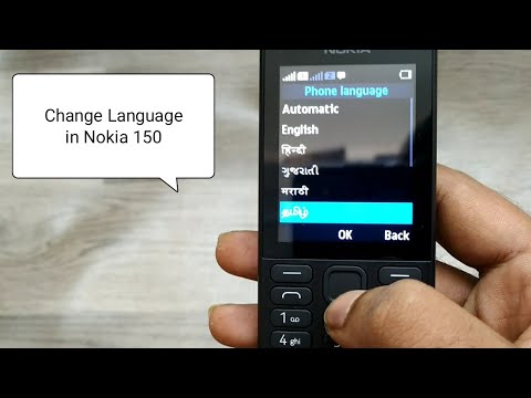 How to Change Language in Nokia 150-RM-1190| How do I change the language on my Nokia phone