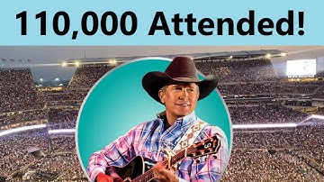 George Strait Breaks Record for Concert Attendance (U.S.A.)