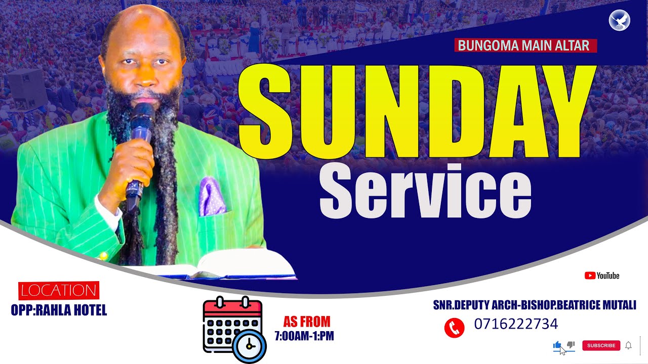 BUNGOMA MAIN ALTAR SUNDAY SERVICE | 14TH DEC 2025