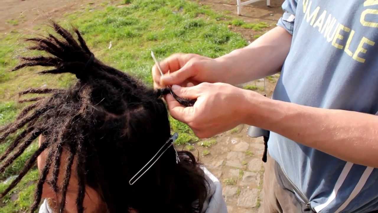 come fare i dreadlocks con l'uncinetto !! tutorial ita eng subs!! how to  make dreadlocks - YouTube