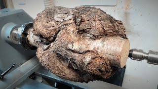 Woodturning - Big Birch Burl