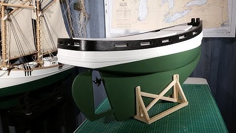 RC Gaff Pilot Cutter Build Part 4