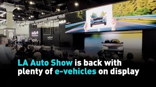LA Auto Show is back with plenty of e-vehicles on display