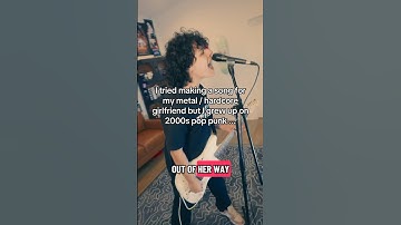 I made a 2000s POP PUNK song for my EMO GIRLFRIEND #poppunkrock #poppunk #emo
