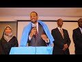 Madaxweyne Ku-xigeenka Galmudug ayaa si weyn loogu soo dhaweeyey magaalada London ee dalka UK.