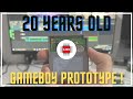 Dumping a LOST 20 years old prototype Game Boy game
