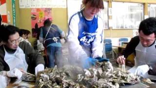 松島牡蠣吃到飽 かき小屋 東北牡蠣小屋