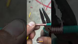 Industrial Wire Joint Methods Every DIYer Must Know.🔌⚡#electrician #electrical #diy