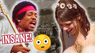 Video thumbnail of "Insane Things That Happened At Woodstock"