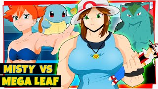 💧 MISTY vs MEGA LEAF 🍀 - Pokemon Red 41