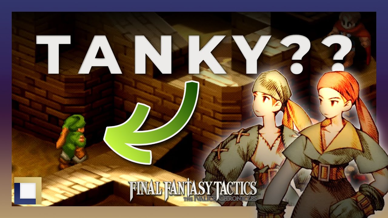 Лучший боец, не наносящий урона, в Final Fantasy Tactics